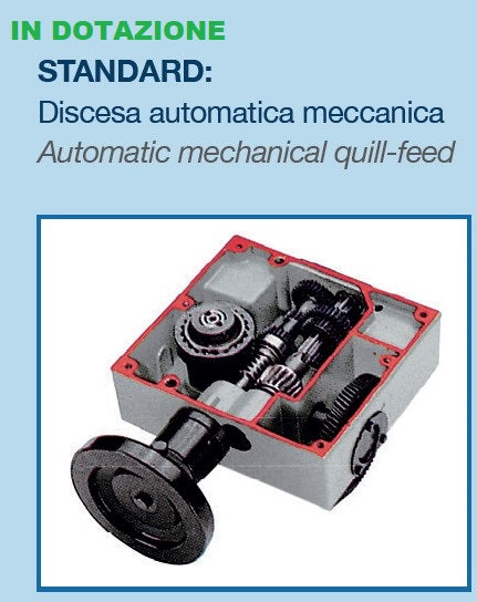 SERRMAC R32 E 380V CON DISCESA AUTOMATICA 30003 E MANDRINO 3-16 MM 9460003