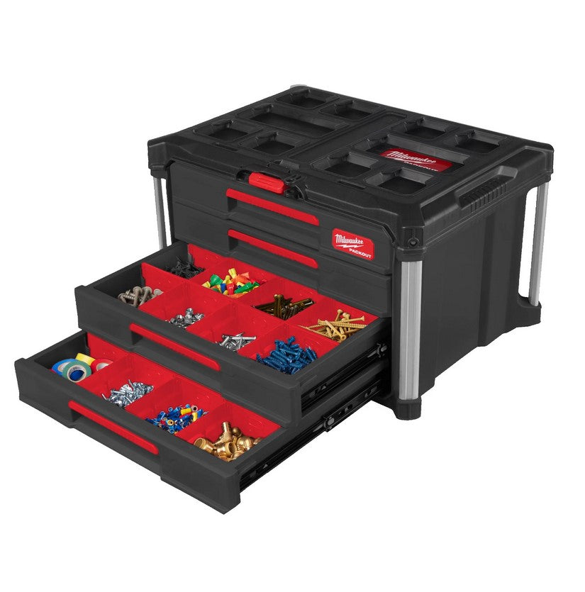 Milwaukee 4932493189 Packout 4 cassetti Drawer Tool Box