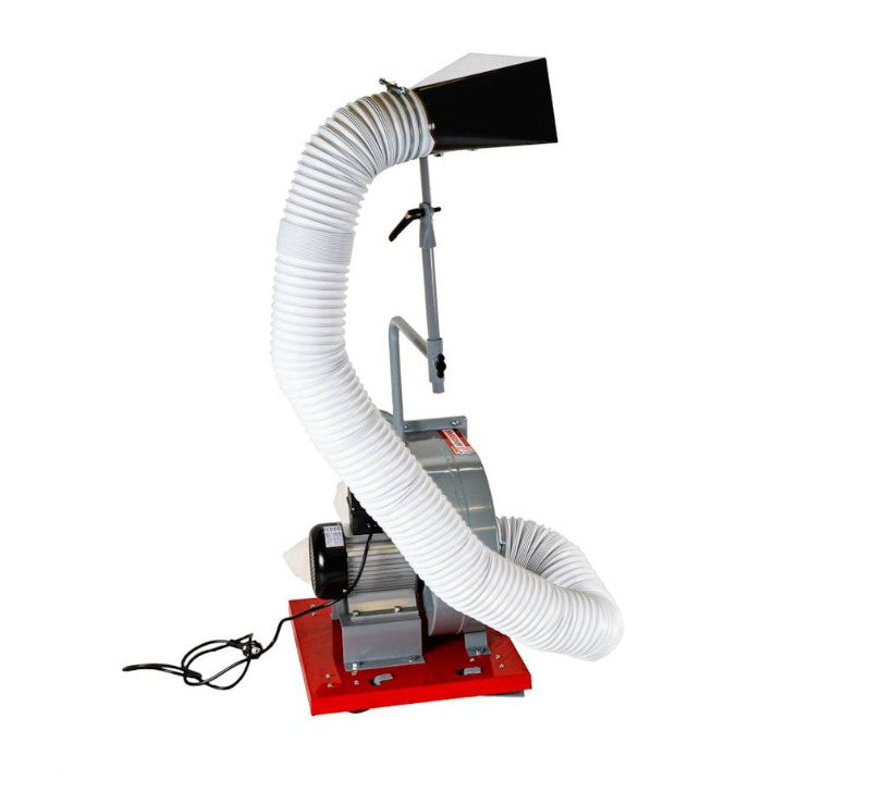 Holzmann ABS850DBK 230V Aspiratrucioli portatile con ruote