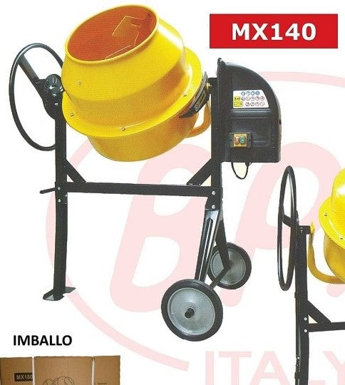 Betoniera MX140 bpa 300w , 140 litri , 220 V