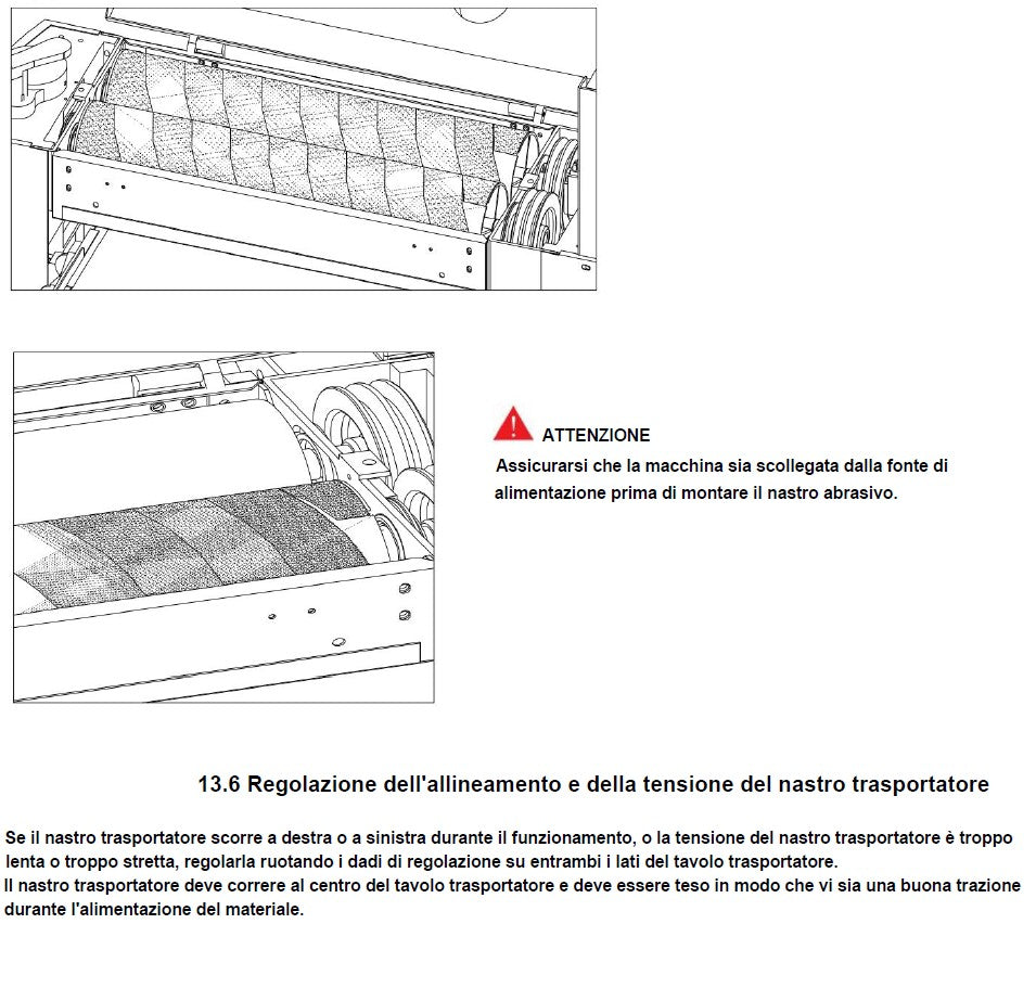 Holzmann ZS970P_230V mini levigatrice a nastro largo fino a 970 mm