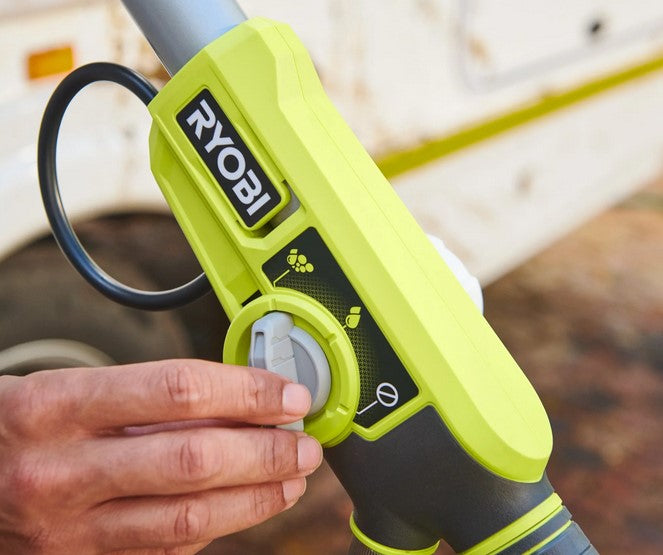 Ryobi RWTS18-0 Spazzola Telescopica con Risciaquo 18V SOLO CORPO MACCHINA