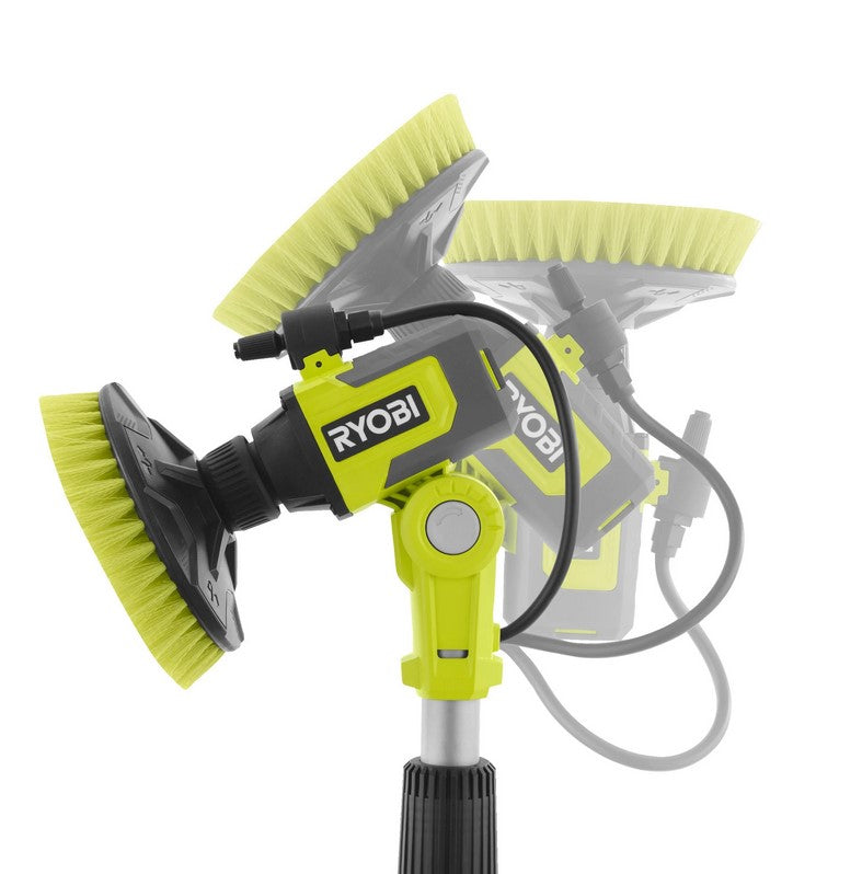 Ryobi RWTS18-0 Spazzola Telescopica con Risciaquo 18V SOLO CORPO MACCHINA