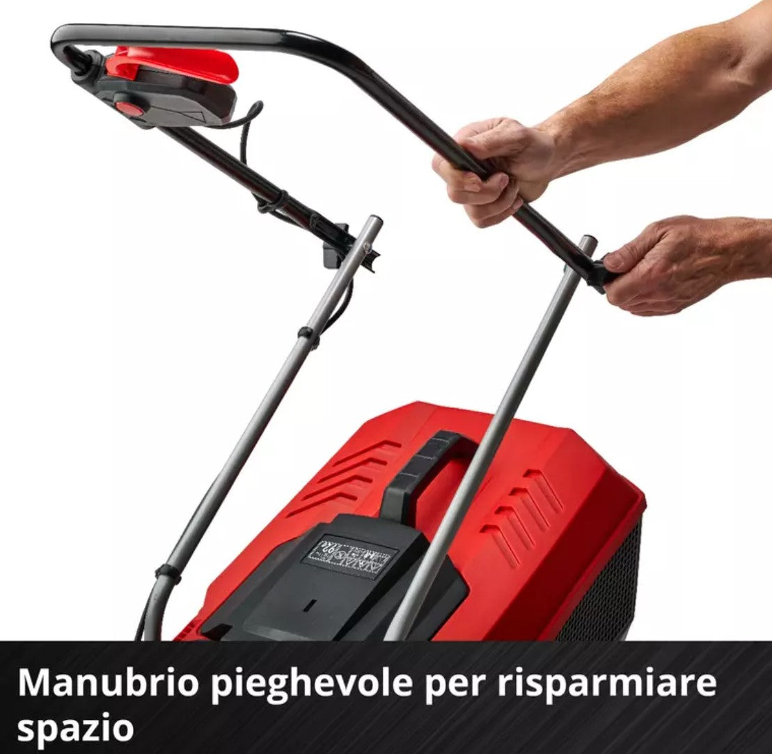 Einhell GE-CM 18/30 Li Tagliaerba a batteria , inclusa n.1 batteria da 3.0Ah e caricabatterie