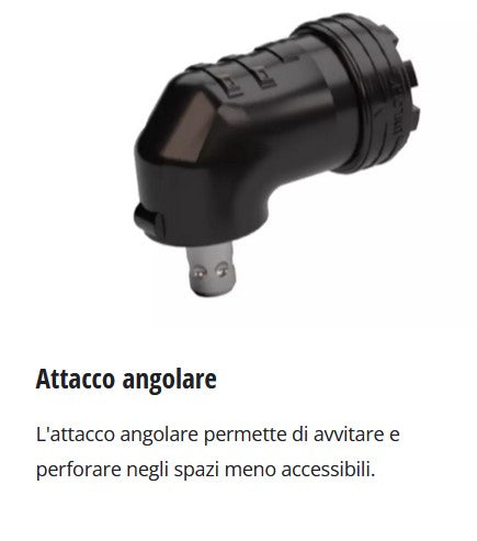 Einhell TE-CD 1845 3X-Li Trapano a batteria multi testa , con n.2 batterie da 2.0Ah e n.1 caricabatterie