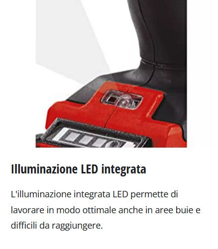 Einhell TC-CD 18/35 Li trapano a batteria con n.1 batteria da 1,5 Ah e n.1 caricabatterie