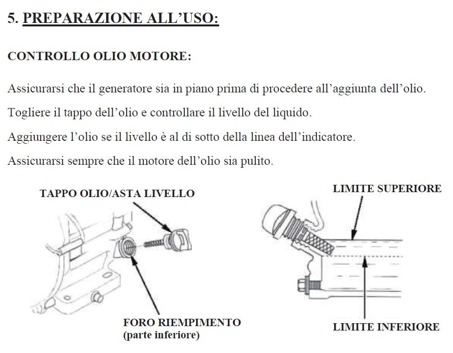 Ltf EGM3500G Generatore di corrente 220V Benzina con AVR