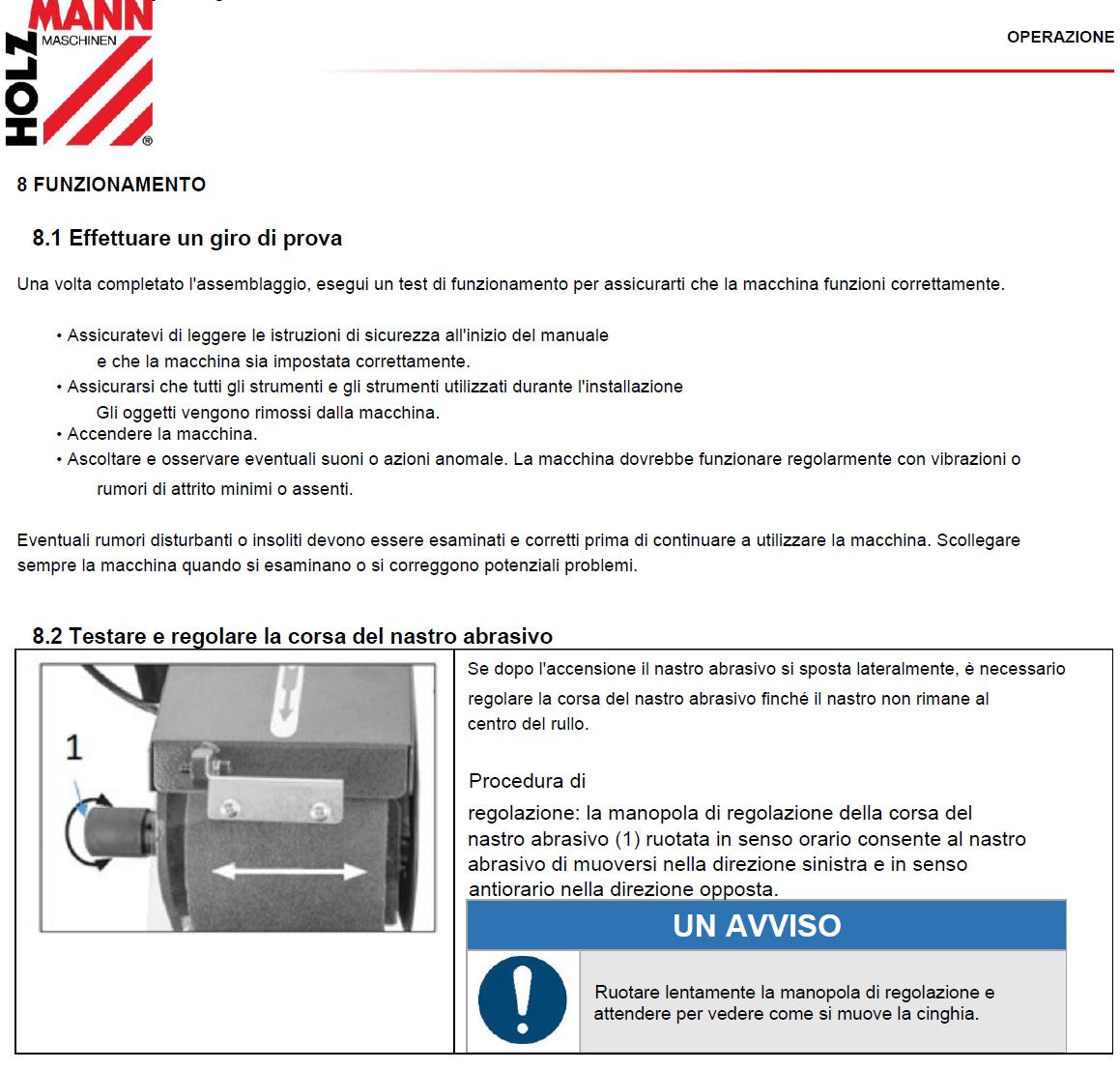 Holzmann MSM100NEO - Levigatrice a nastro per Metalli, 400V