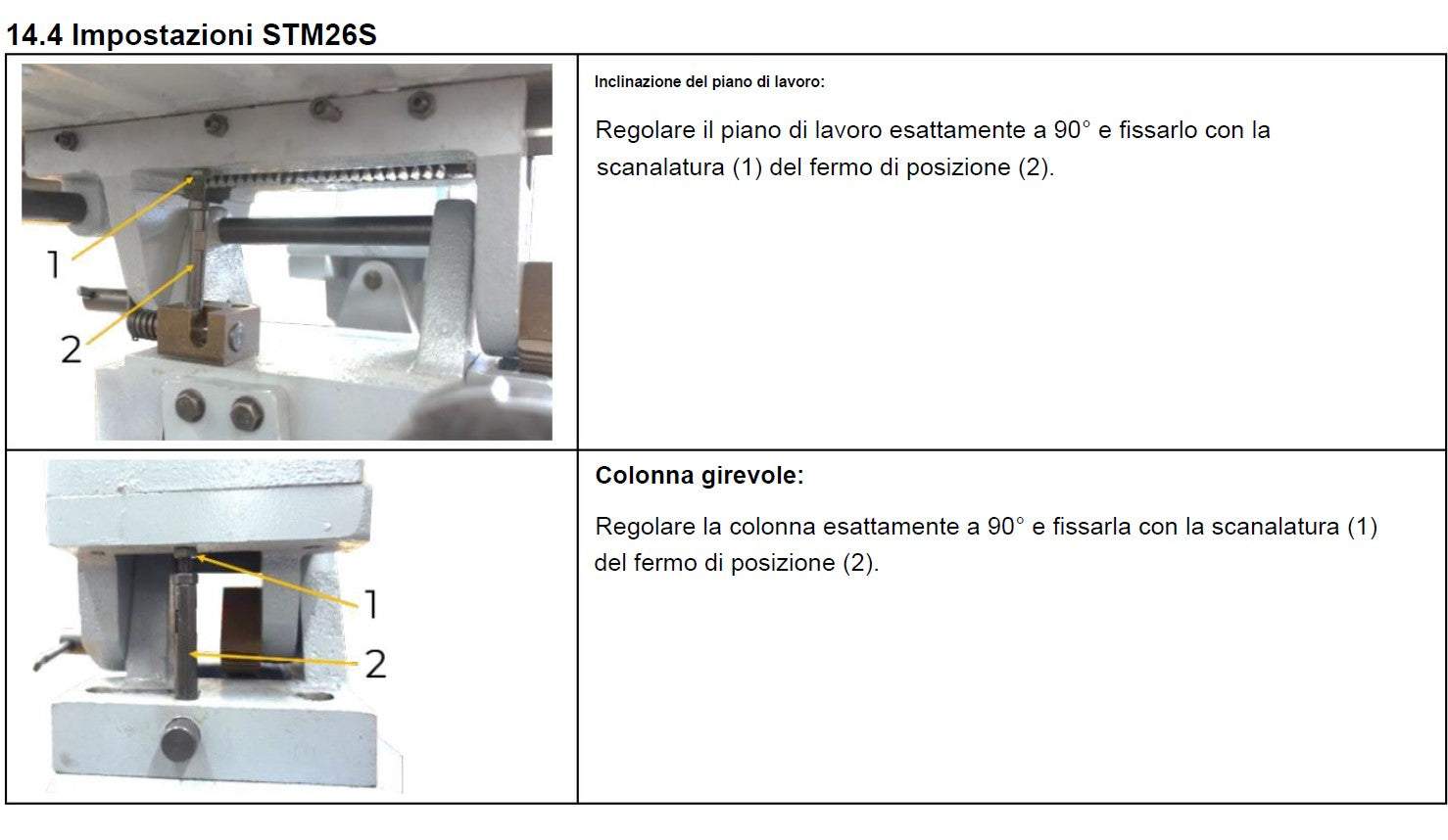 Holzmann STM 26S - Mortasatrice con testa orientabile