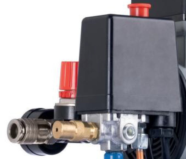 Scheppach HC08Si compressore , 6 litri , 8 bar , 162 l/min senza olio 220V silenzioso