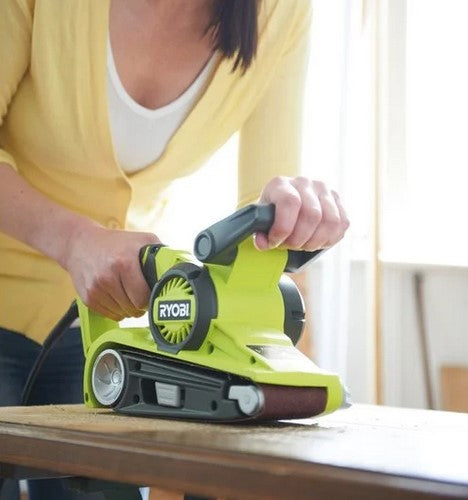 Ryobi EBS800 - Levigatrice elettrica a nastro 800W , 76 MM