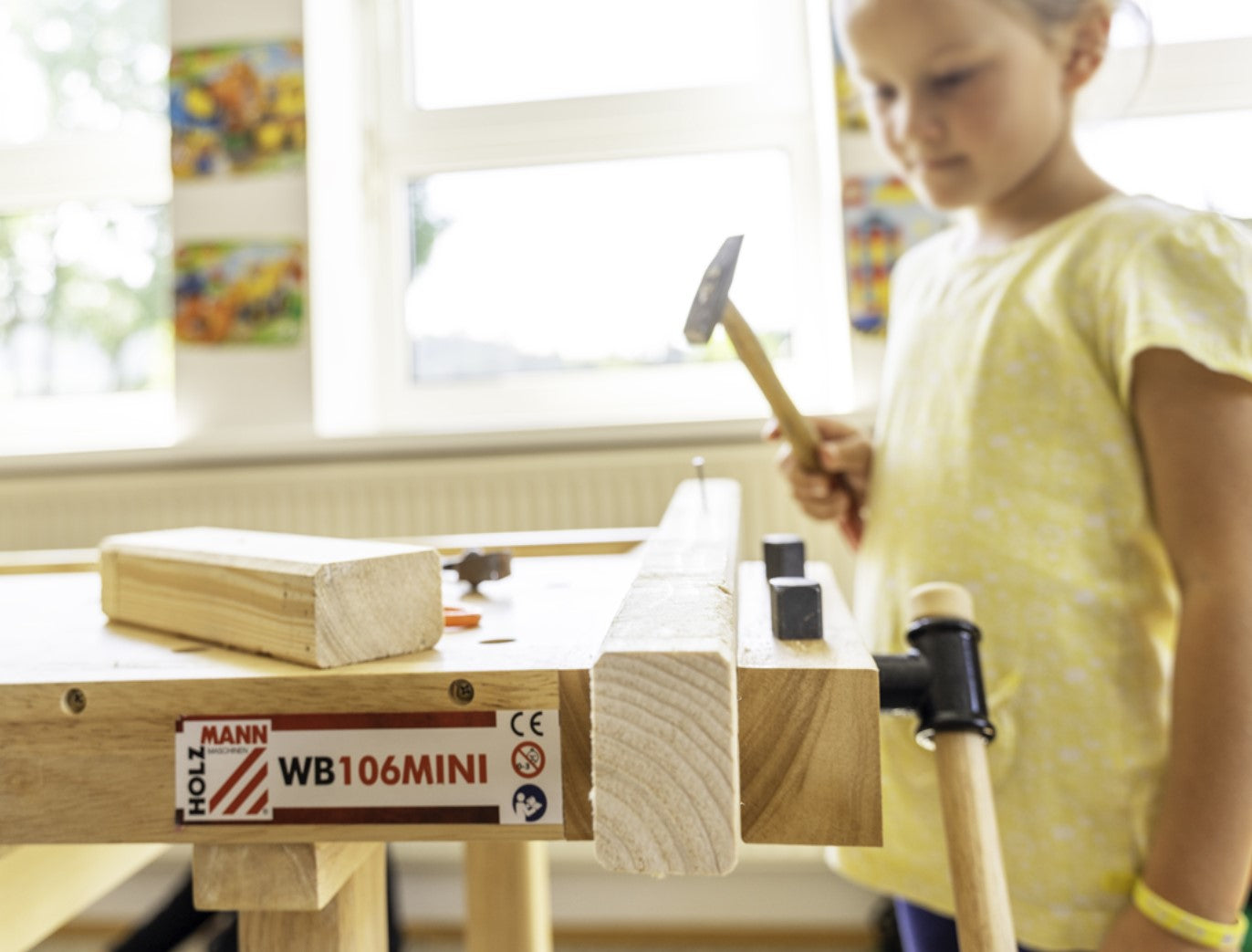 Holzmann wb106mini Banco da lavoro tavolo in legno gioco per "bambini"