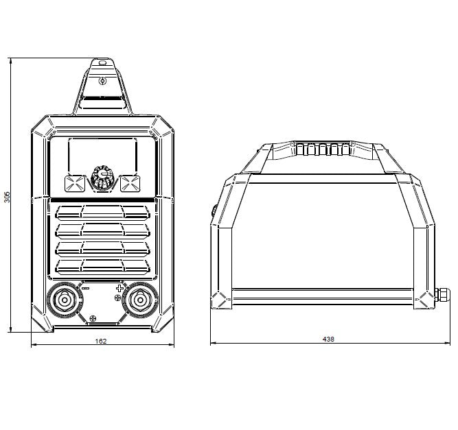 Lincoln K14436-1 Sprinter 160S Inverter saldatrice portatile - 120/230V , 20 -160A