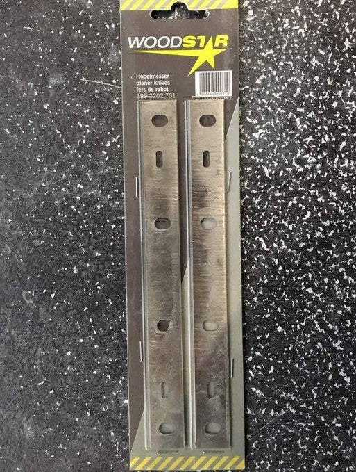 Coppia di coltelli HSS per pialla filo spessore Scheppach HMS850 dal modello 2018 in poi