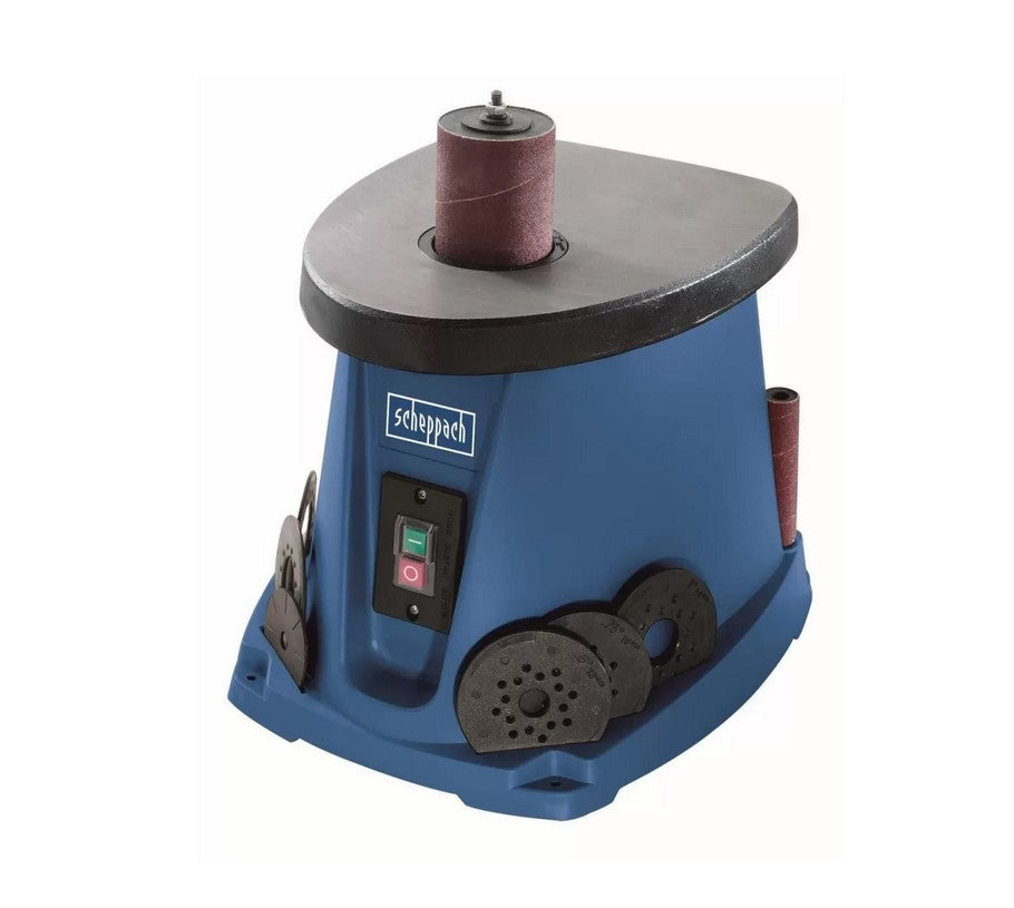 Scheppach osm100 450w Levigatrice a mandrino oscillante , tamburo 220v
