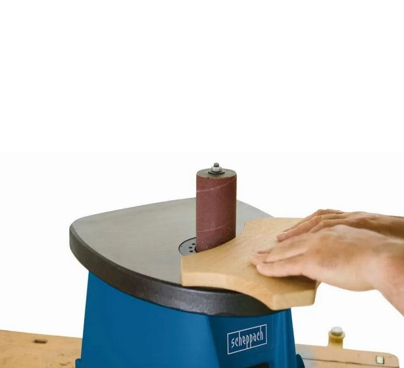 Scheppach osm100 450w Levigatrice a mandrino oscillante , tamburo 220v