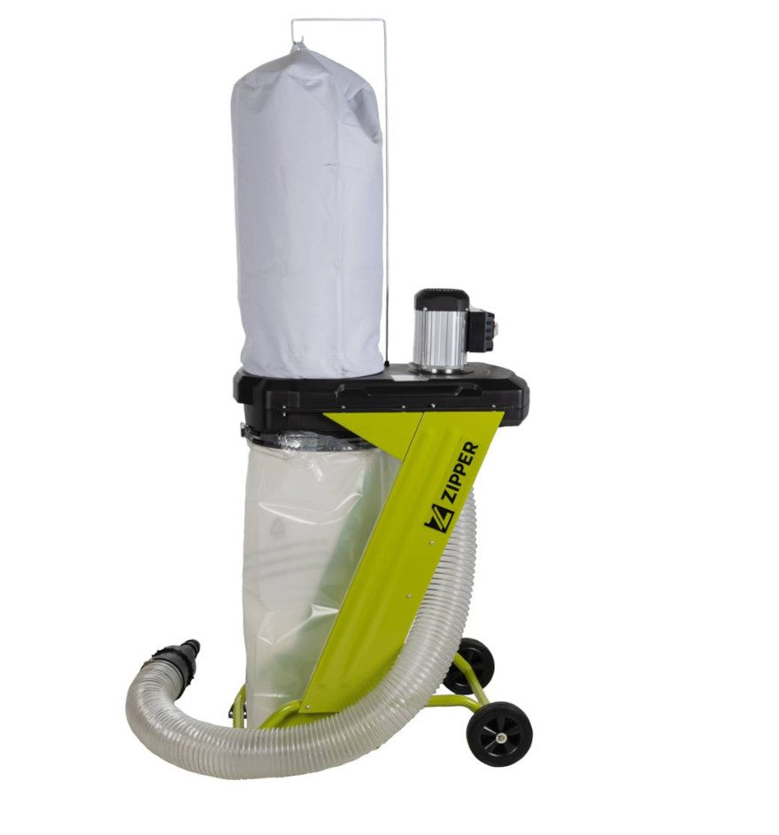 Zipper zi-asa550b aspiratrucioli carrellato 220v , 550w