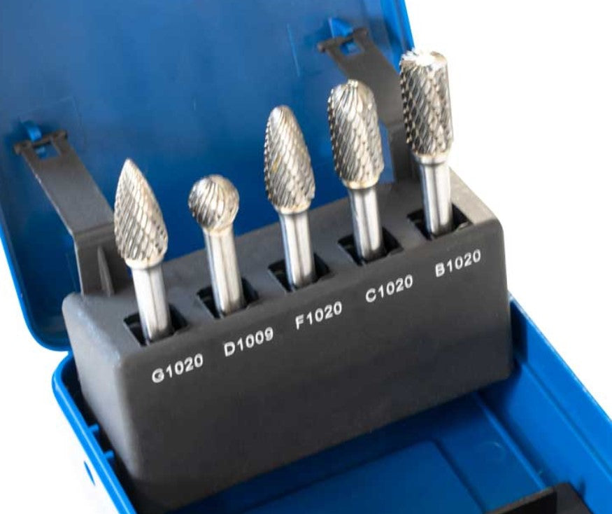 Holzmann FS5TLG frese Carburo del carburo Rotary Set 5pcs per BF 16V