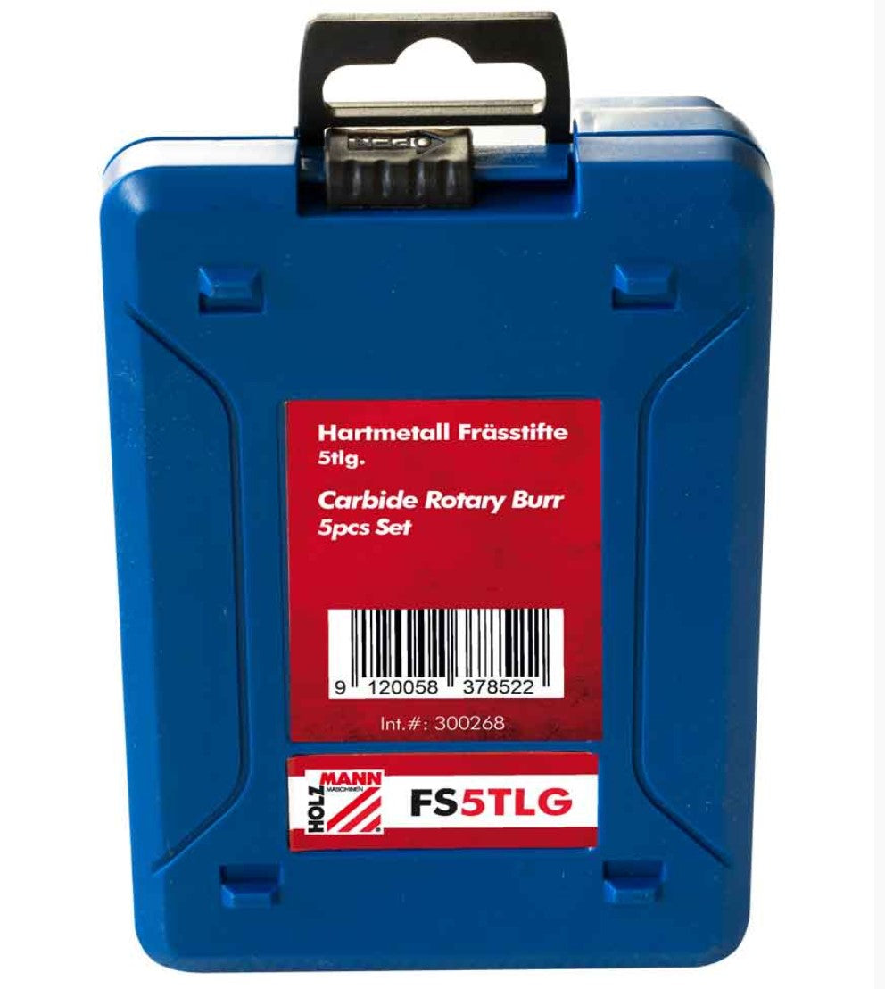 Holzmann FS5TLG frese Carburo del carburo Rotary Set 5pcs per BF 16V