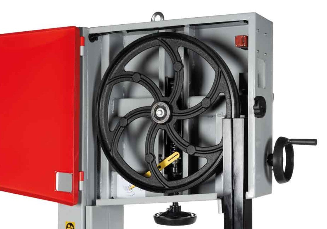 Holzmann HBS 470PROFI - Sega a nastro verticale per legno trifase, 400V