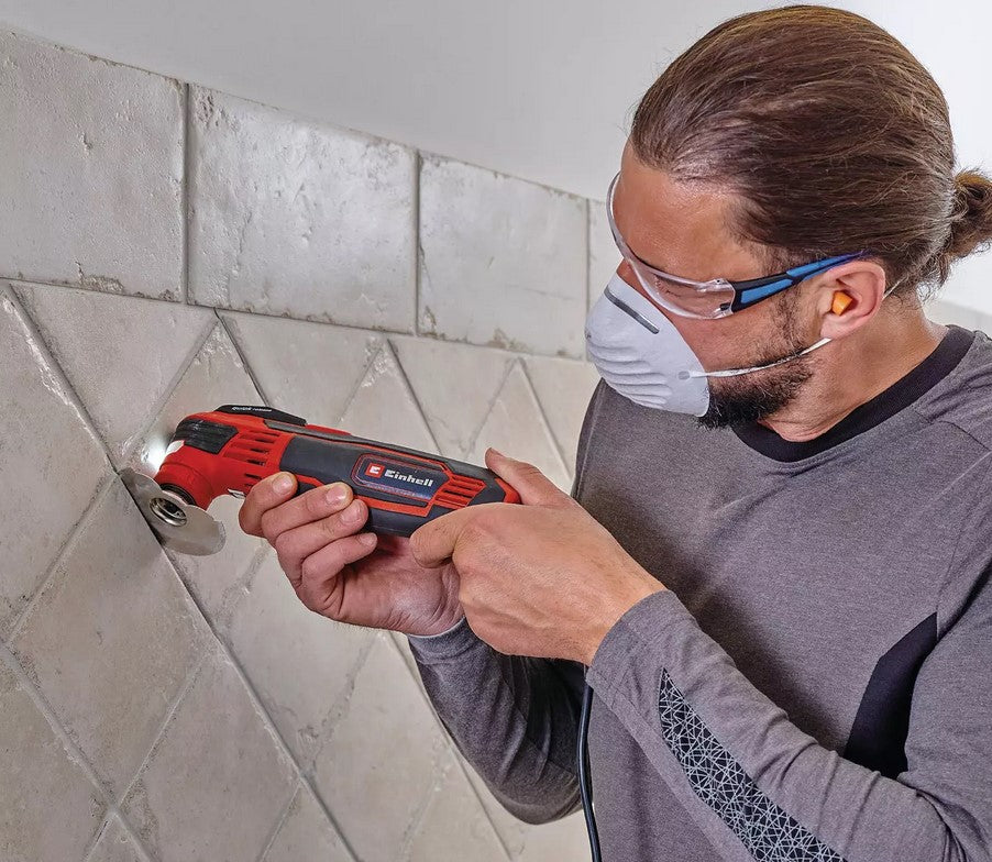 Einhell TE-MG 350 EQ Utensile multifunzione oscillante con accessori, 220v , 350w