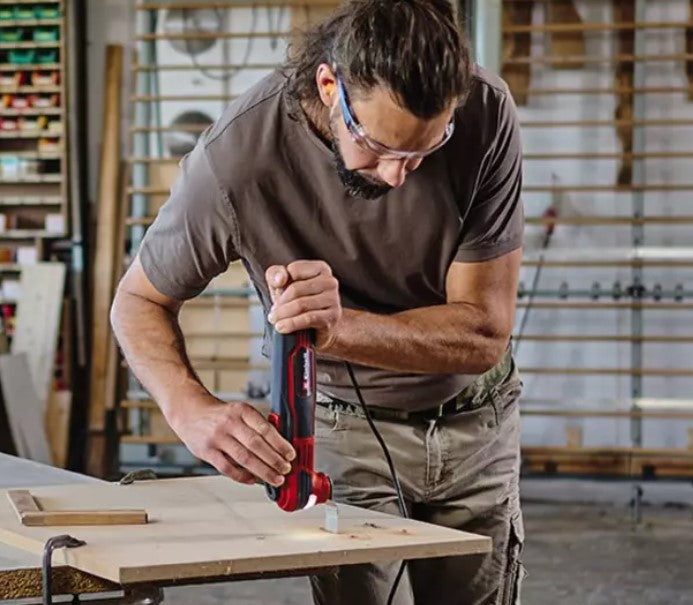 Einhell TE-MG 350 EQ Utensile multifunzione oscillante con accessori, 220v , 350w