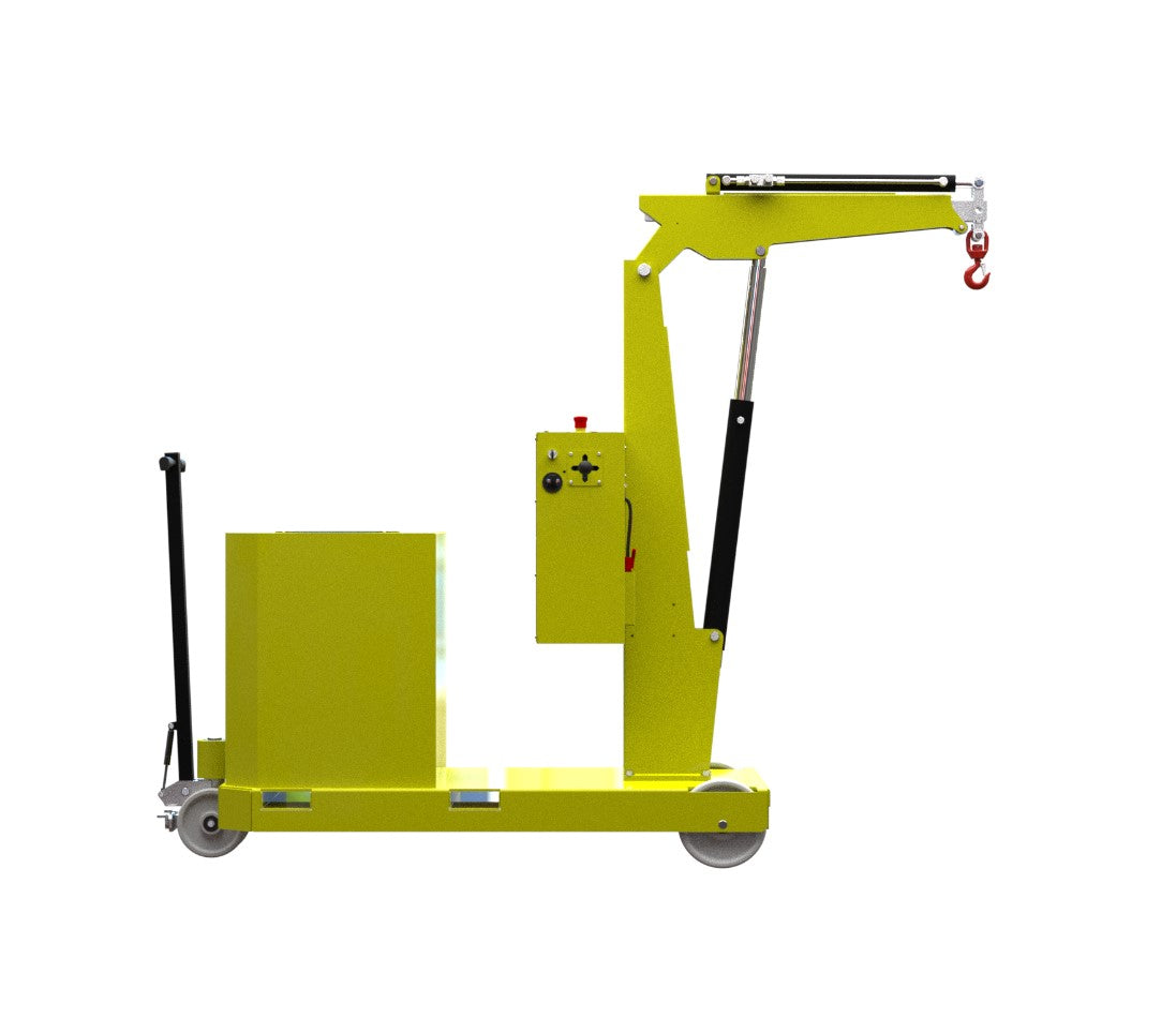 AxA GZ1000BSE - Gru gruetta a sbalzo a batteria, salita/discesa/avanzamento