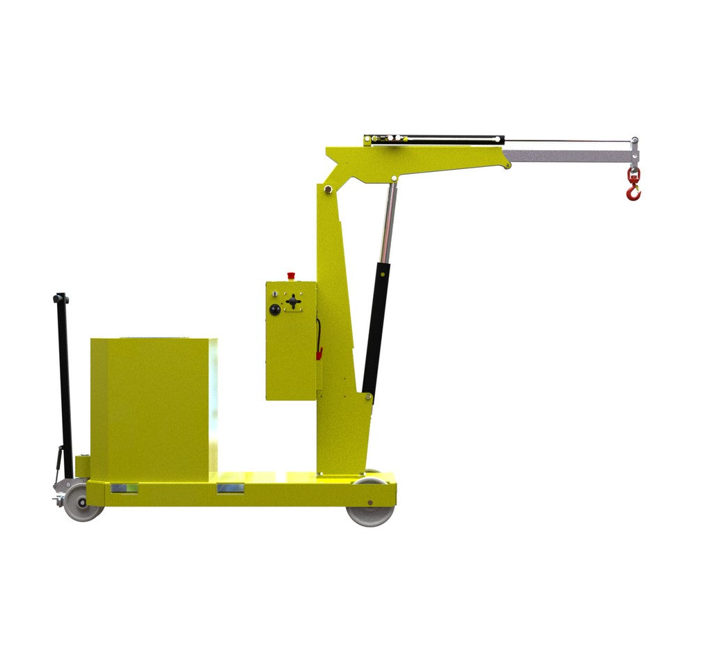 AxA GZ1000BSE - Gru gruetta a sbalzo a batteria, salita/discesa/avanzamento