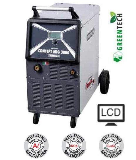 Elettro Cf S00374 CONCEPT MIG 3000 FILO CONTINUO MIG/MAG A INVERTER, , 400V , 300A solo corpo