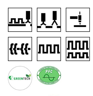 Elettro cf S00160 TIG 2072 DC HF , 220V , saldatrice inverter pulsato Tig alta frequenza e MMA-SMAW SOLO CORPO SALDATRICE