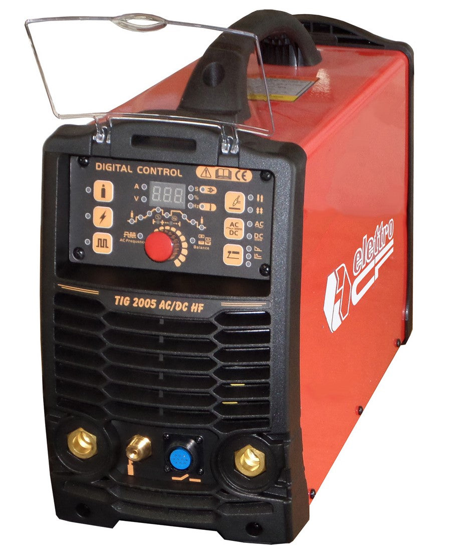 Elettro cf S00161 TIG 2005 ACDC HF AC/DC , 220V - 400V inverter tig, mma-smaw pulsata SOLO CORPO MACCHINA