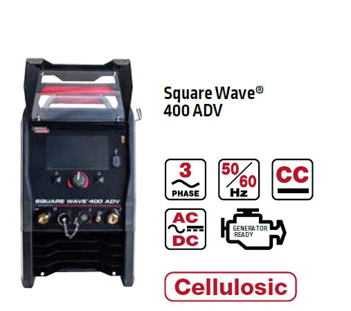 Lincoln K14412-1 SQUARE WAVE 400 ADV , GENERATORE PER SALDATURA IN TIG , 400V , 400A , SOLO CORPO