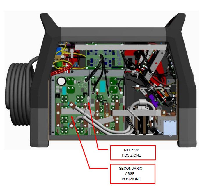 Lincoln K14412-1 SQUARE WAVE 400 ADV , GENERATORE PER SALDATURA IN TIG , 400V , 400A , SOLO CORPO