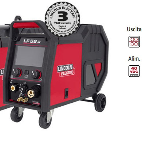 Lincoln K14336-1 LF-56D Alimentatore digitale , GRUPPO TRAINAFILO SEMIAUTOMATICO 4 rulli