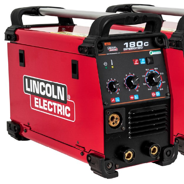 Saldatrice inverter multifunzione Lincoln Electric Speedtec 180C (180A) solo corpo e cavo massa