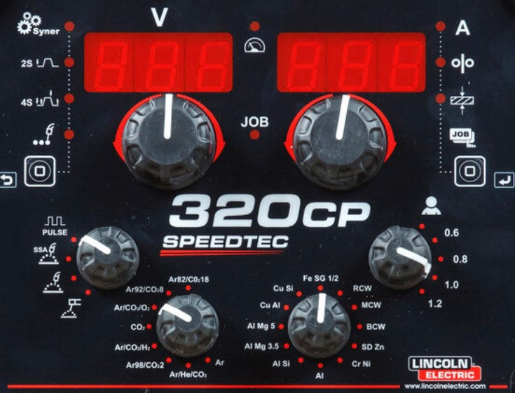 Lincoln K14168-1 SPEEDTEC 320CP multiprocesso 400V , 3Ph 320A , solo corpo e cavi massa