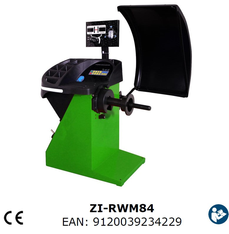 Zipper ZI-RWM84 - Equilibratrice per ruote / pneumatici