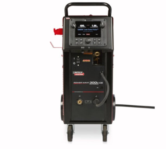 Lincoln K4490-5 POWER WAVE 300C ADVANCED CE MIG MULTIPROCESSO , 230V400V , 350A , solo corpo e cavo massa
