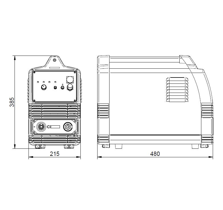 Lincoln K12038-3 TOMAHAWK 30K , 220V1Ph - Corrente di uscita 30A compressore integrato