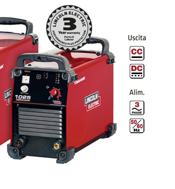Lincoln Tomahawk 1025 Taglio al plasma (60 A) trifase