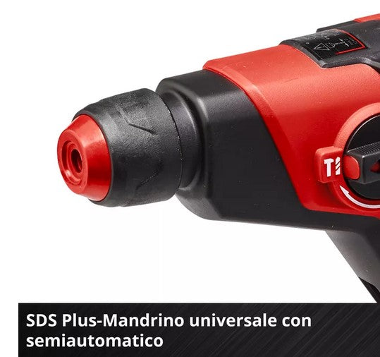 Einhell TE-HD 18/12 Li - Trapano tassellatore SDS-Plus , 18V SOLO CORPO