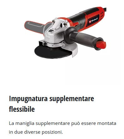 Einhell TC-AG 115/750 Smerigliatrice angolare , 115 mm , 220V , 750 W