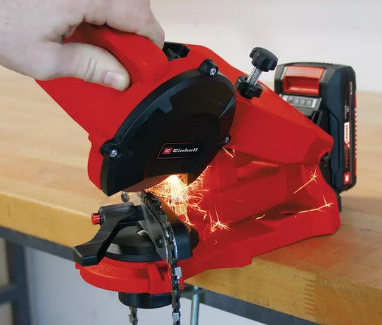 Einhell GE-CS 18 Li-Solo Affila catene a batteria , solo corpo macchina