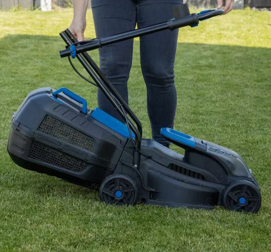 Scheppach bc-mp320-x rasaerba Brushless a batteria 20V , taglio 32 mm , 1 batteria 4.0Ah + caricabatteria incluso