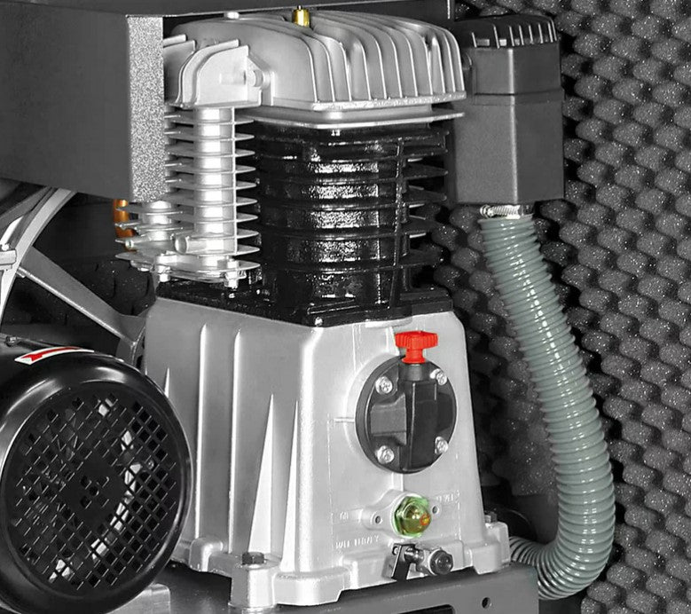 Fini Pulsar Evo MK102-100-2M , 100 litri , 10 bar , 2hp , 220V , silenziato professionale