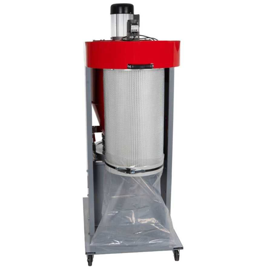 Holzmann RLE1500_230V Aspiratrucioli Depolverificatore di polvere ciclonico con telecomando