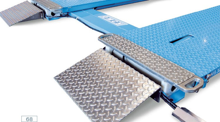 Omcn 551 Ponte Sollevatore Elettroidraulico a doppia forbice , 400V , 3200 KG , 3,3 Kw