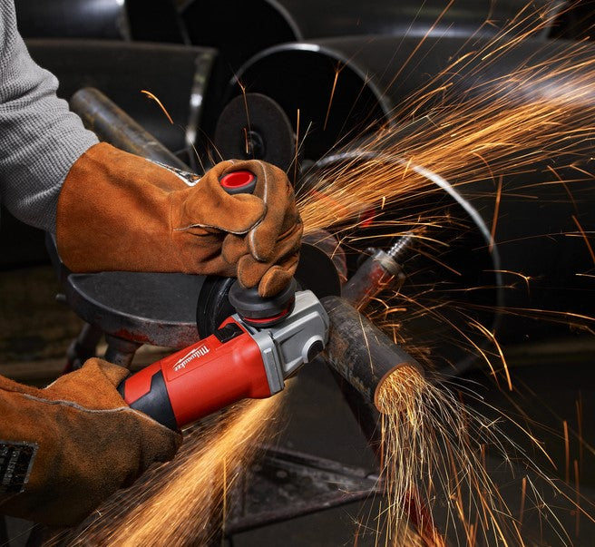 Milwaukee AGV 15-125 XE a velocità variabile, 1550W , 125 mm
