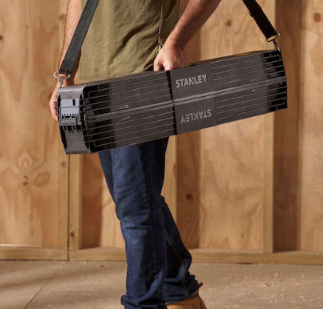 Stanley 1-97-475 Coppia di Cavalletti Pieghevoli , portata 340 Kg