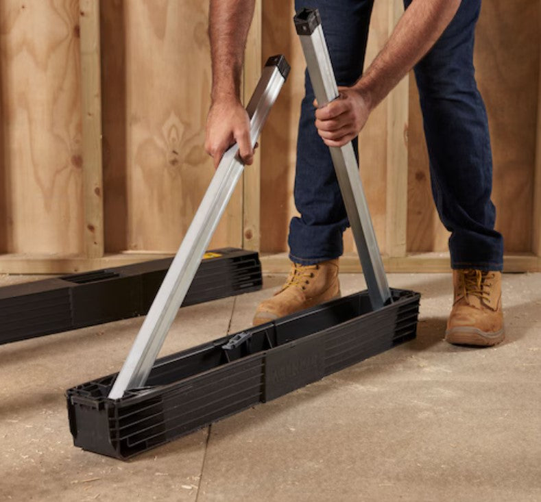Stanley 1-97-475 Coppia di Cavalletti Pieghevoli , portata 340 Kg